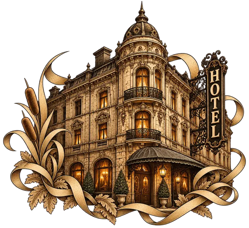 Illustration: a hotel