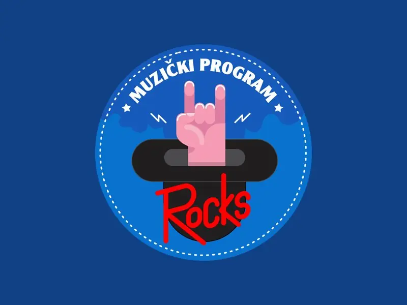 Commentary sticker: Music Program Rocks